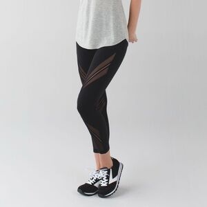 Lululemon High Times Metta Black Leggings Size 4